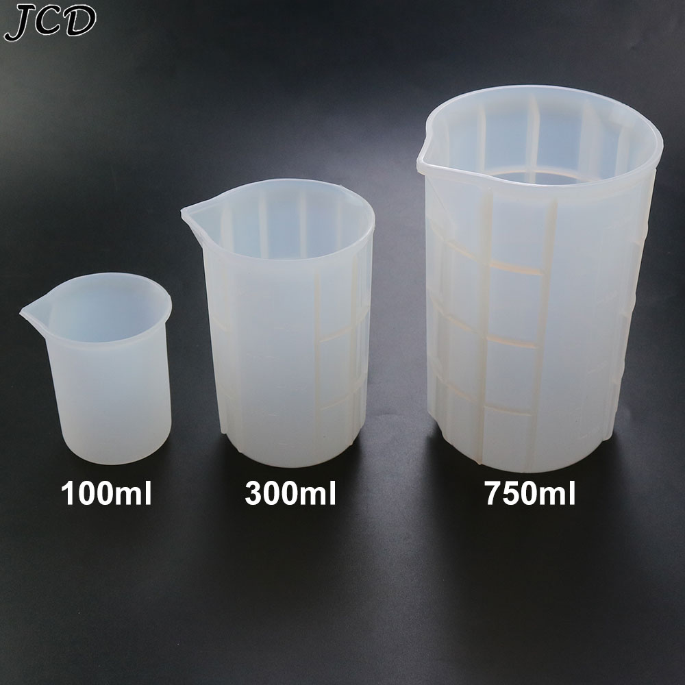 Ceramic Candle Vessel - JCD 100ML/300ML/750ML Silicone Measuring Cup With