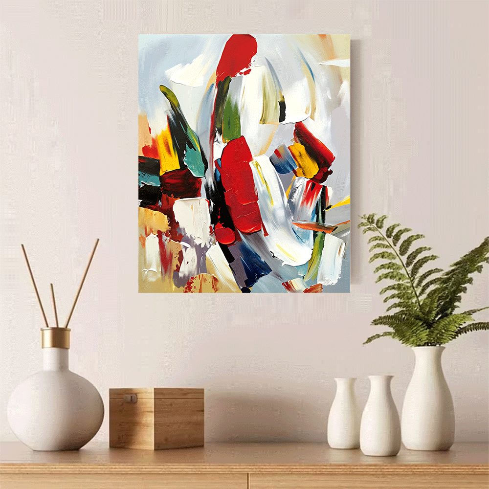 Interior Design Usa - 1PC-Canvas poster Unframed Abstract Art Canvas