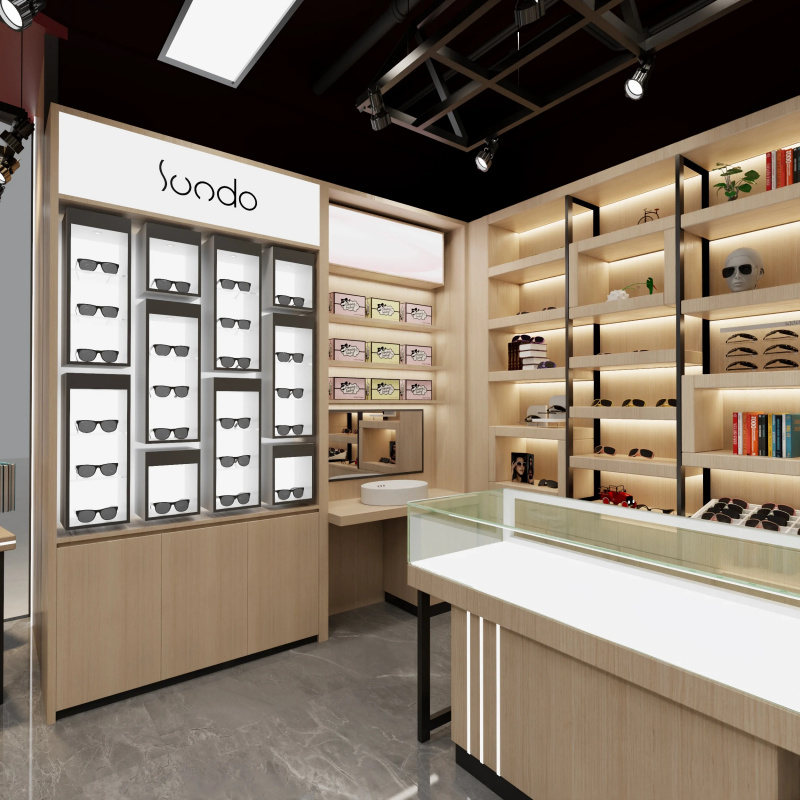 Interior Design Usa - custom.Optical Shop Interior Design Glasses Display