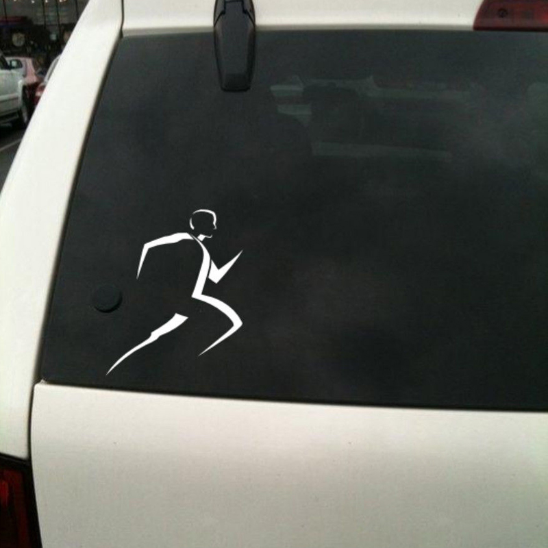 Runner Decal Car Window Vinyl  - Interior Design Magazine review and price