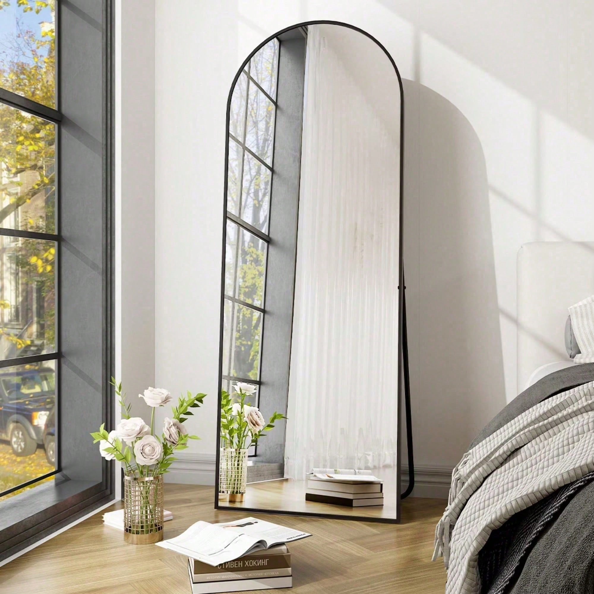 Arched Full Length Mirror Mode - Arch Mirror Leaning review and price