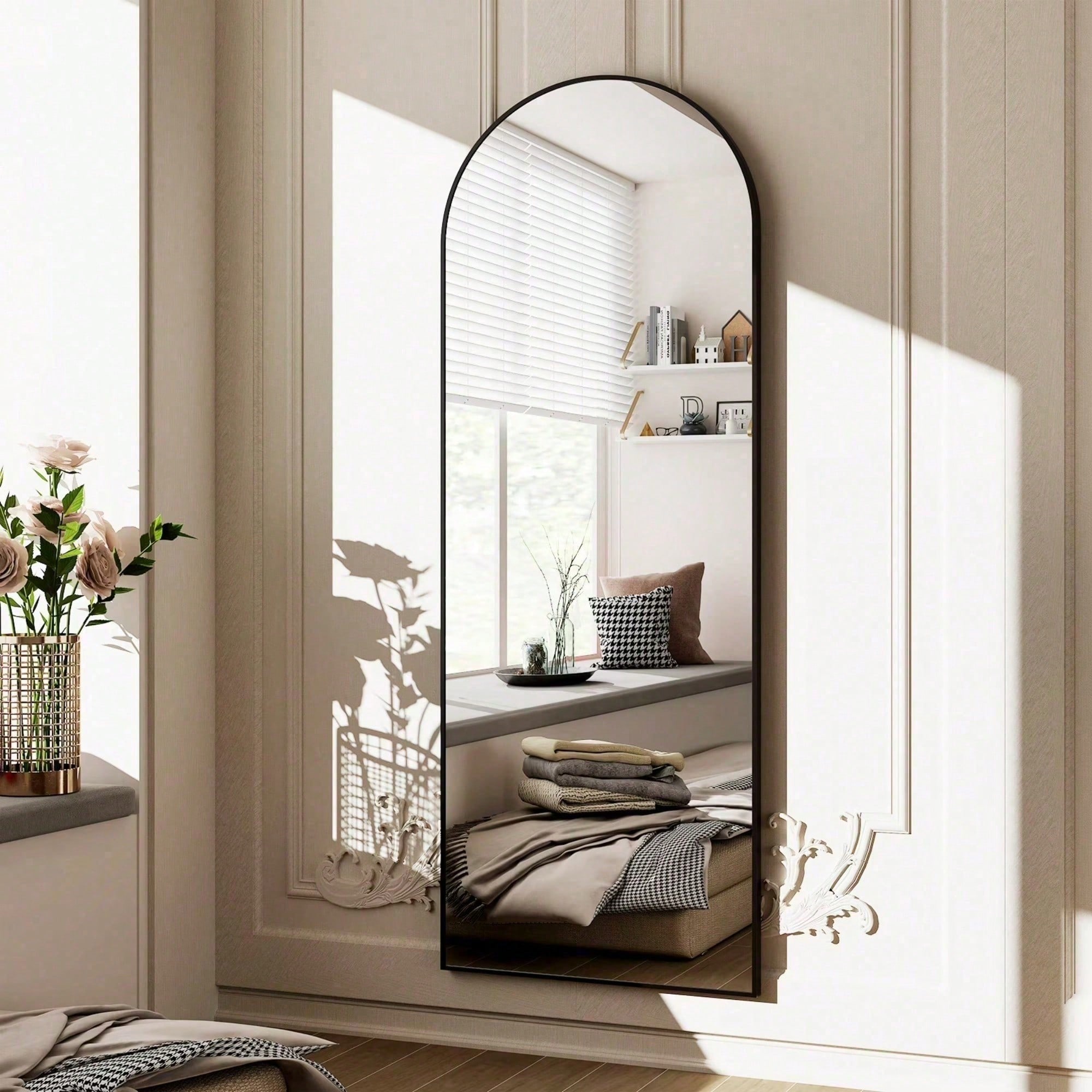 Arched Full Length Mirror Mode - Arch Mirror Leaning review and price