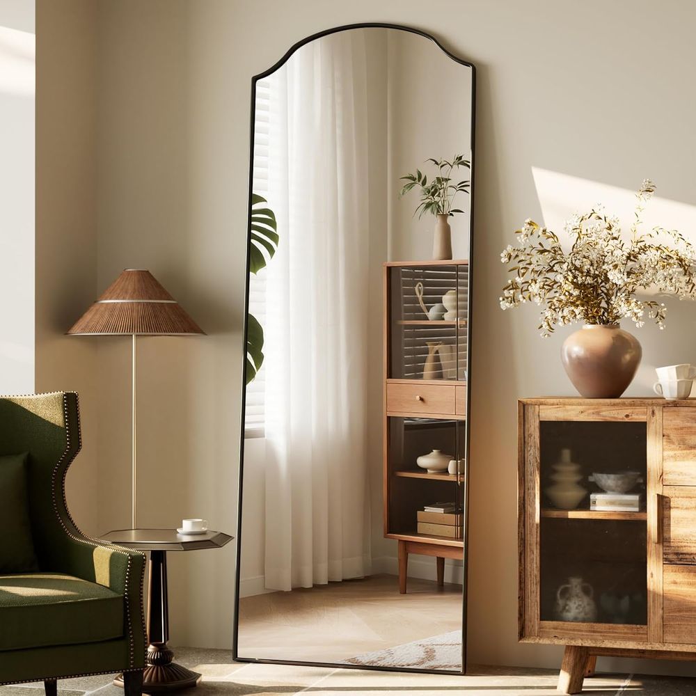 Triple-Arched Mirror ull Lengt - Arch Mirror Leaning review and price