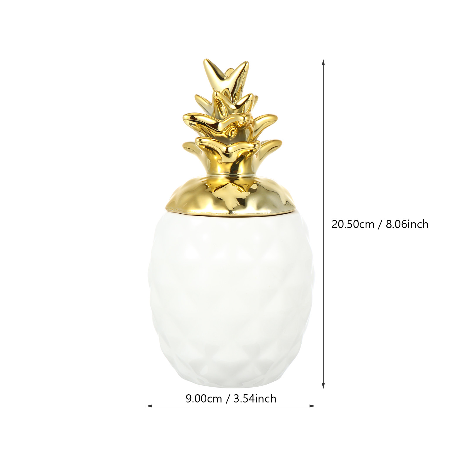 1Pcs Pineapple Ornament Cerami - Interior Design Open Space review and price