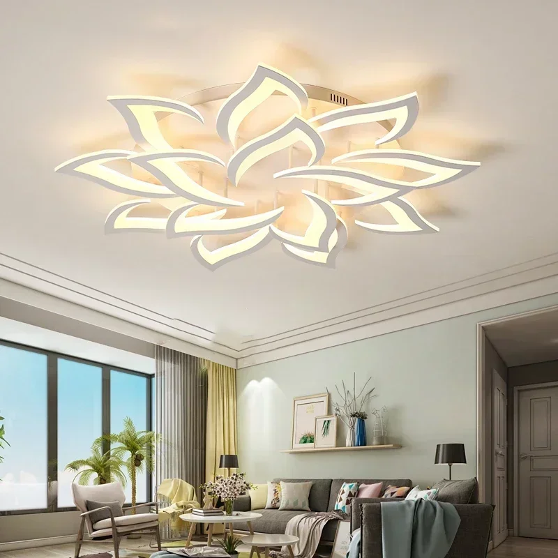 Designer LED Petal Chandelier  - Interior Design Kitchen And Living Room review and price