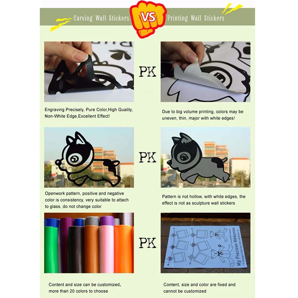 Cartoon Hakuna Matata Wall Sti - Interior Design Magazine review and price