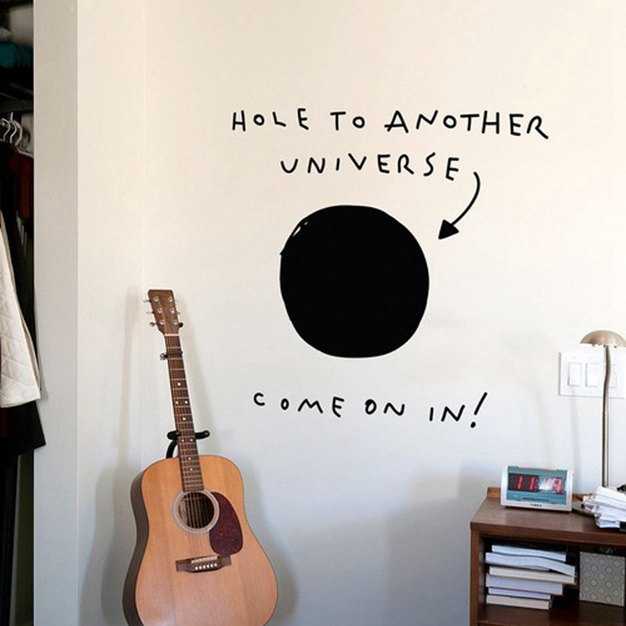 Hole to Another Universe Funny - Interior Design Magazine review and price
