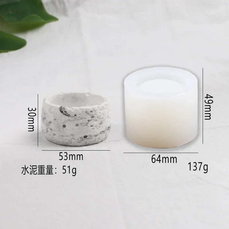 2PC Mini Round Storage Box Can - Ceramic Candle Vessel review and price