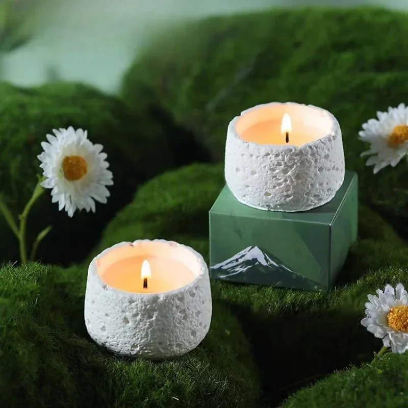 2PC Mini Round Storage Box Can - Ceramic Candle Vessel review and price