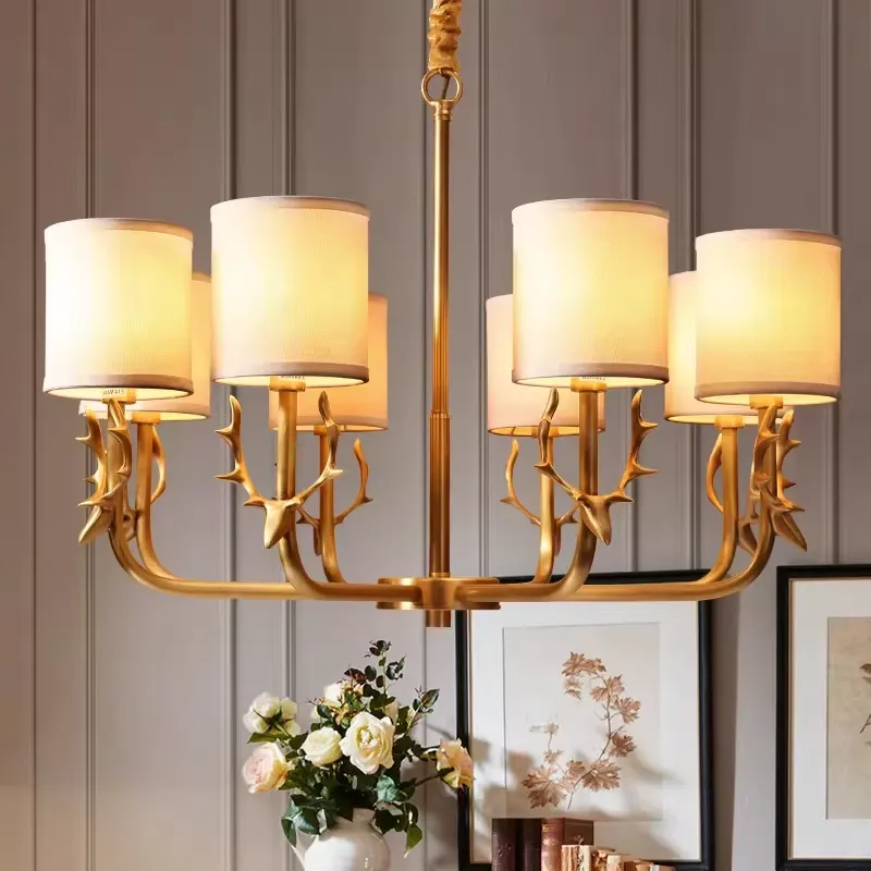 Copper Chandelier for Living R - Interior Design Kitchen And Living Room review and price