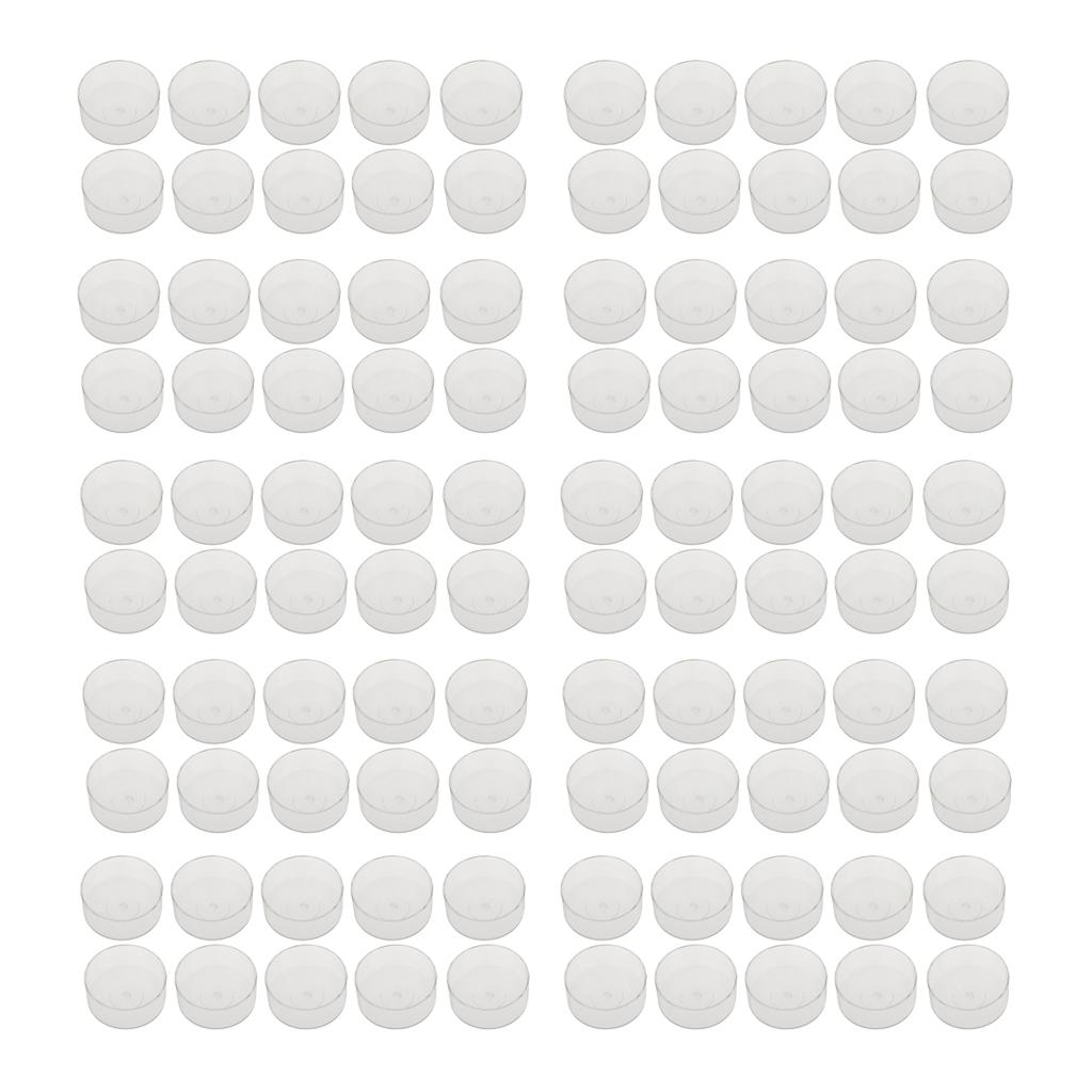 Practical 100 pcs Plastic Tran - Ceramic Candle Vessel review and price