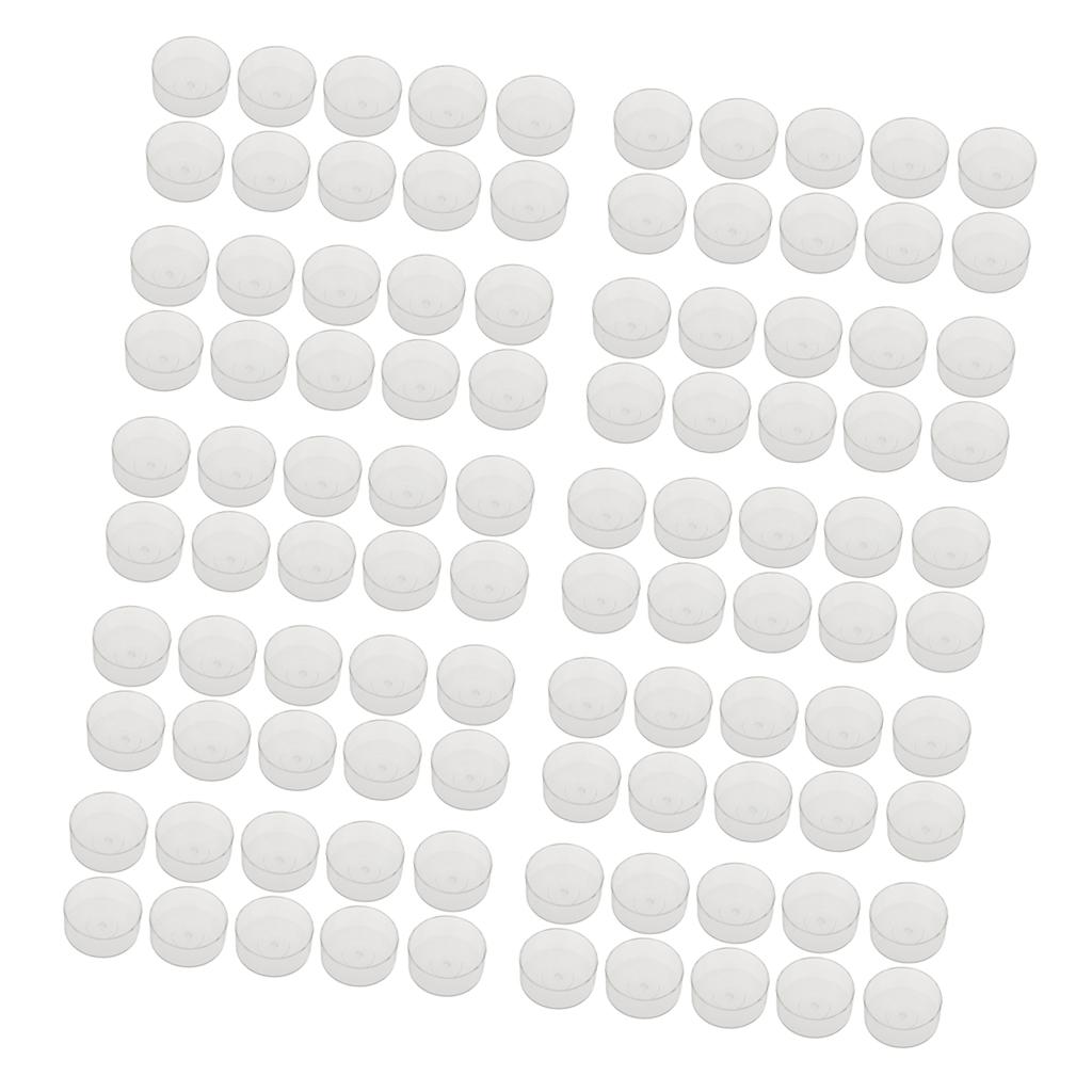 Practical 100 pcs Plastic Tran - Ceramic Candle Vessel review and price