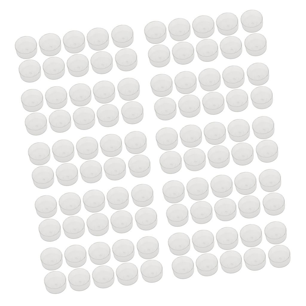 Practical 100 pcs Plastic Tran - Ceramic Candle Vessel review and price