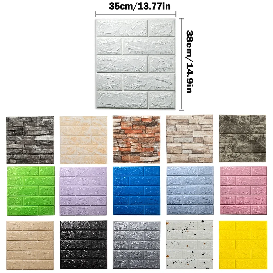 3D Foam Wall Decals Self-Adhes - Interior Design Kitchen And Living Room review and price