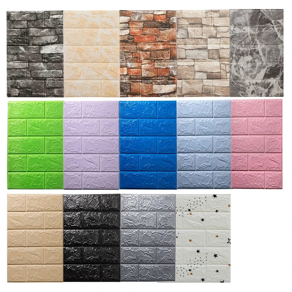 3D Foam Wall Decals Self-Adhes - Interior Design Kitchen And Living Room review and price