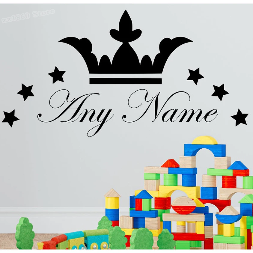 Personalized Name Crown Stars  - Interior Design Magazine review and price