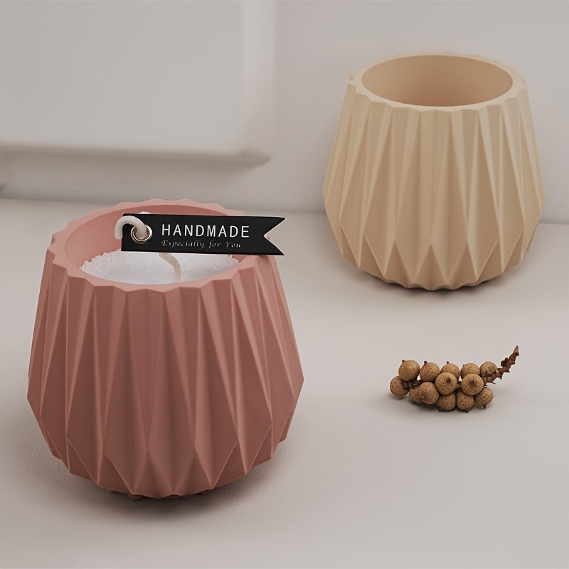 Cut Surface Candle Cup Silicon - Ceramic Candle Vessel review and price