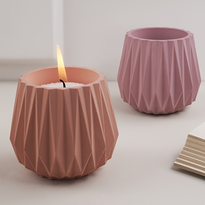 Cut Surface Candle Cup Silicon - Ceramic Candle Vessel review and price