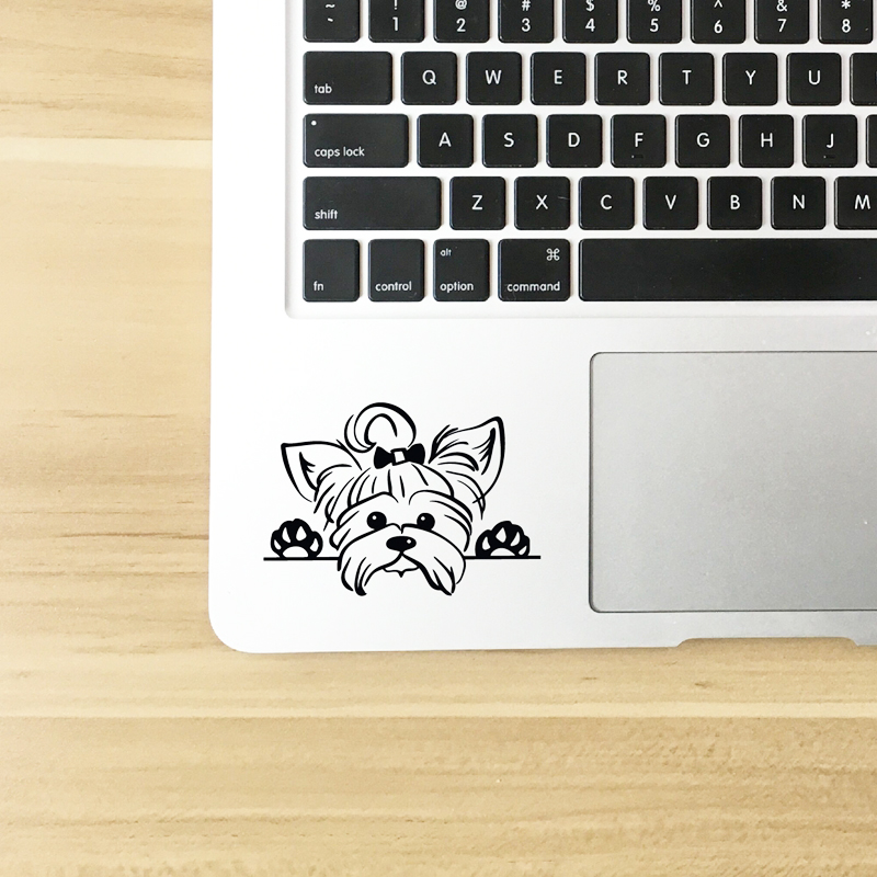 Yorkshire Terrier Vinyl Sticke - Interior Design Magazine review and price