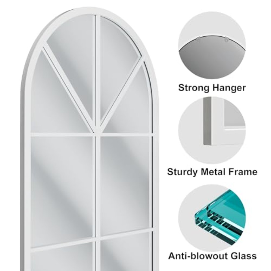 Arched Full Length Mirror, 65