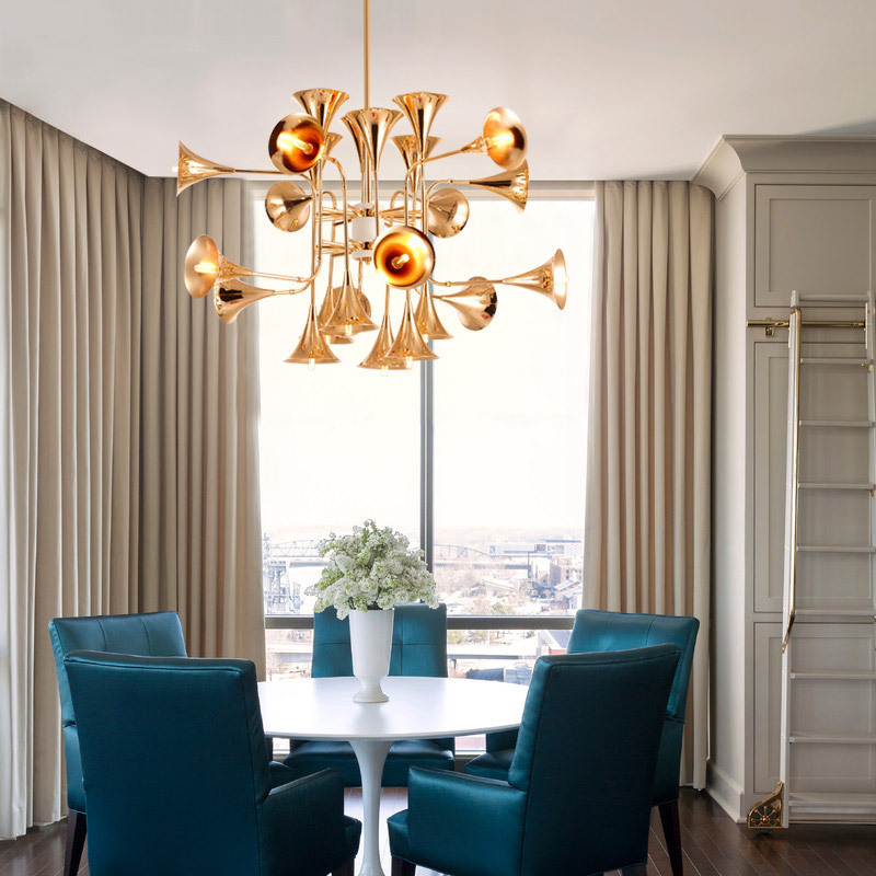 Nordic Trumpet Pendant Lamp fo - Interior Design Kitchen And Living Room review and price
