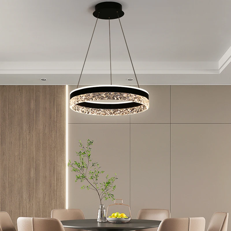 Modern Luxury Crystal LED Pend - Interior Design Kitchen And Living Room review and price