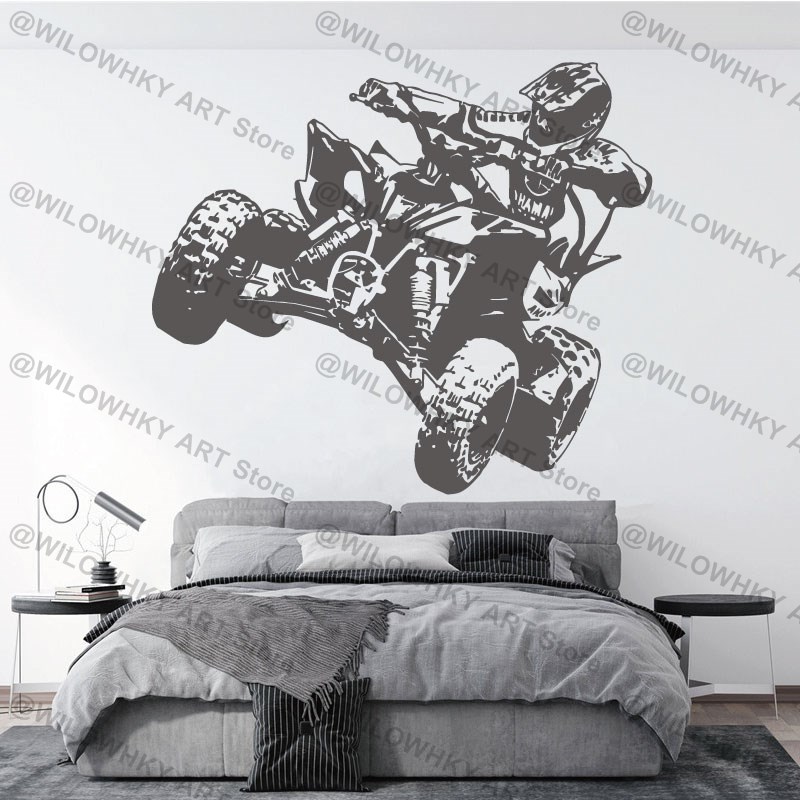 Four Wheel Mountain Bike Vinyl - Interior Design Magazine review and price