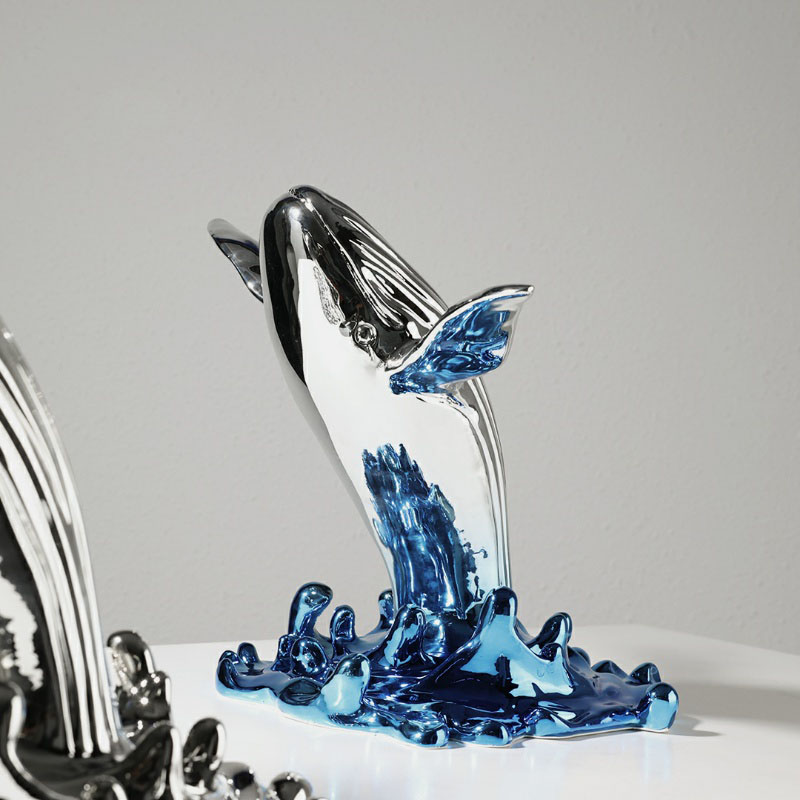 Creative Jumping Whale Sculptu - Interior Design Xmas review and price