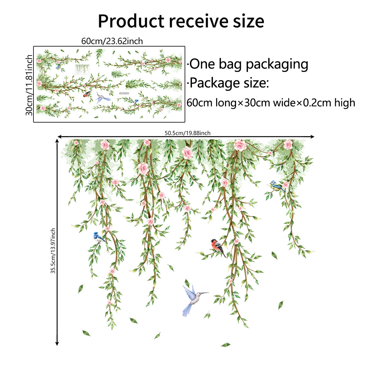 Branches Flowers Birds Glass S - Interior Design Magazine review and price