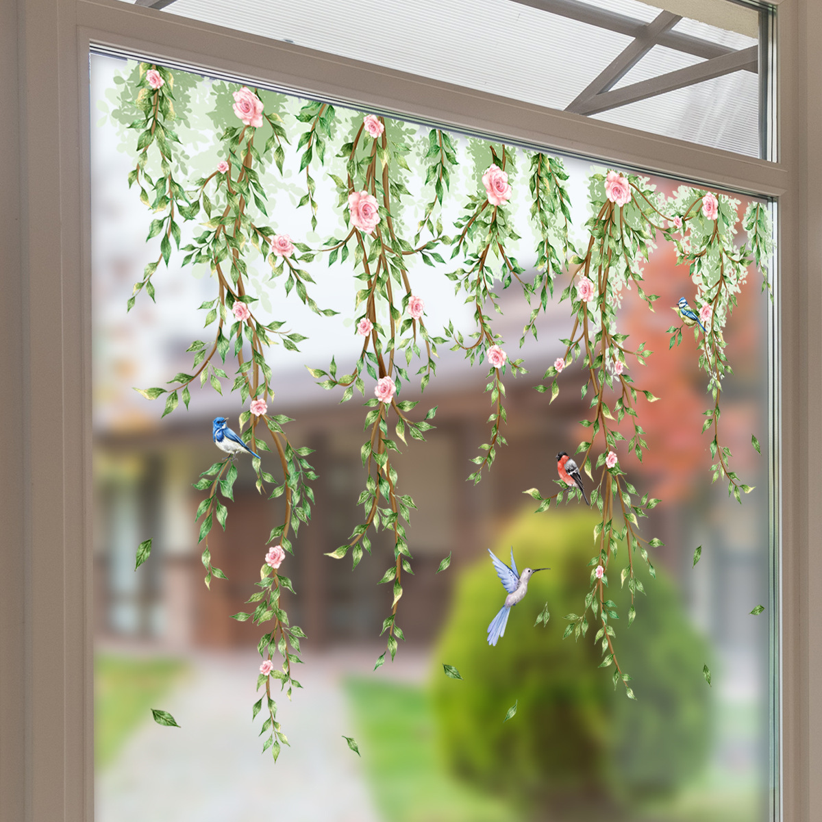 Branches Flowers Birds Glass S - Interior Design Magazine review and price
