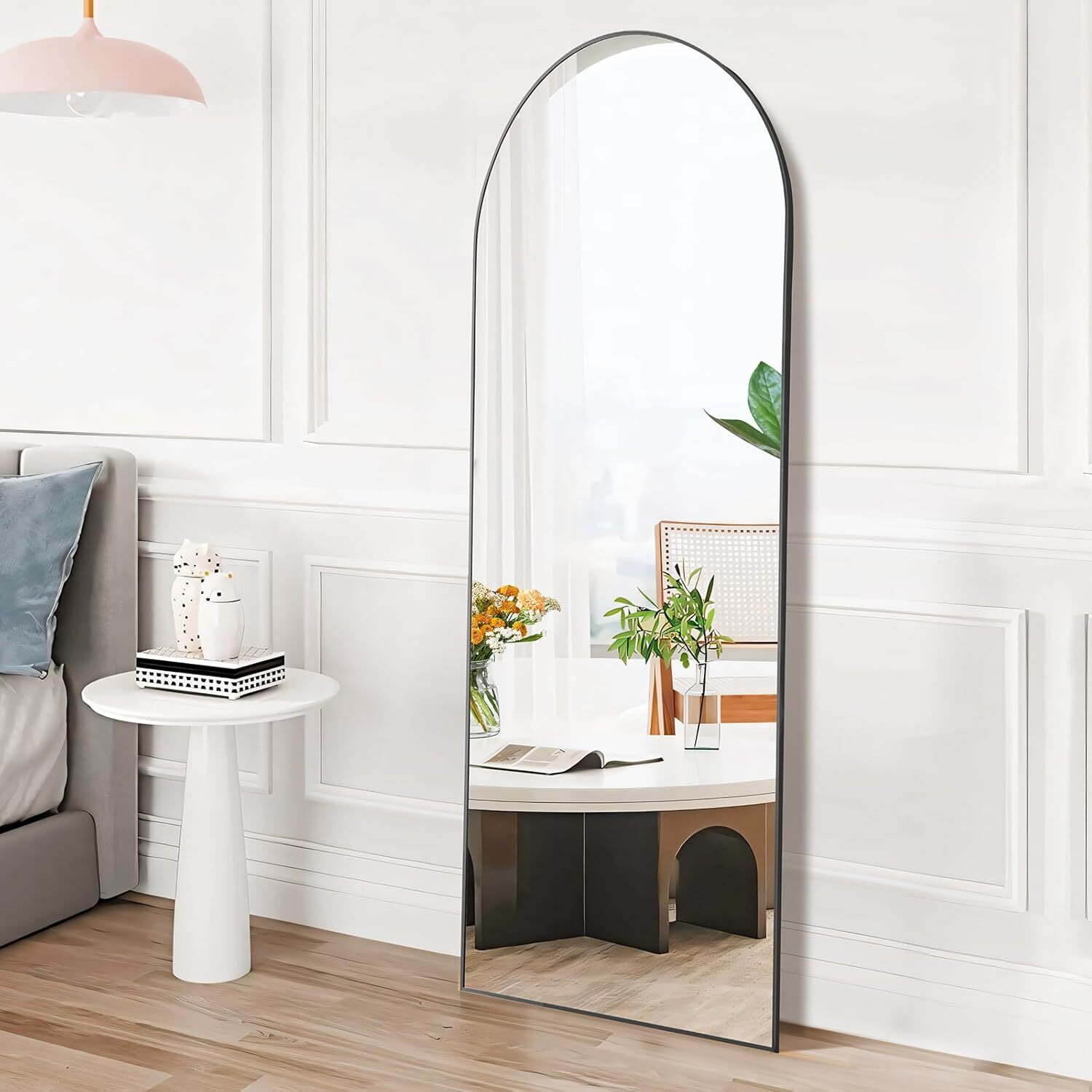 Standing Arched Mirror Full Le - Arch Mirror Leaning review and price