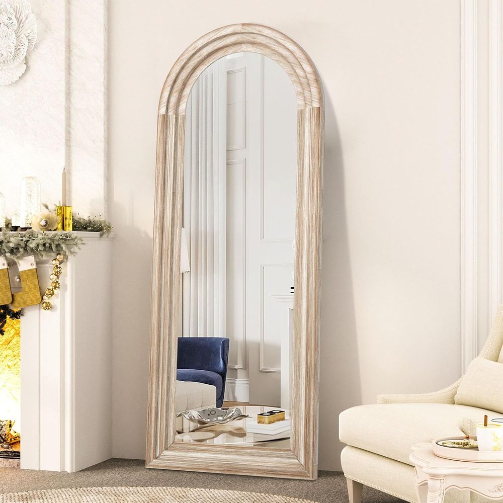 Arched ull Length Mirror with  - Arch Mirror Leaning review and price