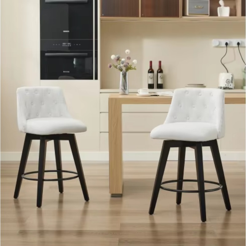 Modern style fabric bar stool  - Interior Design Kitchen And Living Room review and price